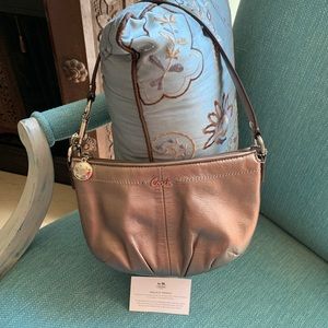 Small Coach Metallic Bag